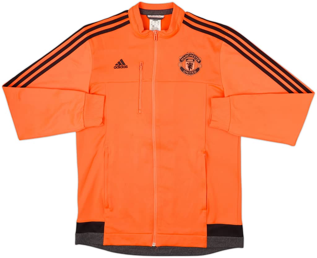 2015-16 Manchester United adidas Track Jacket - 7/10 - (M)