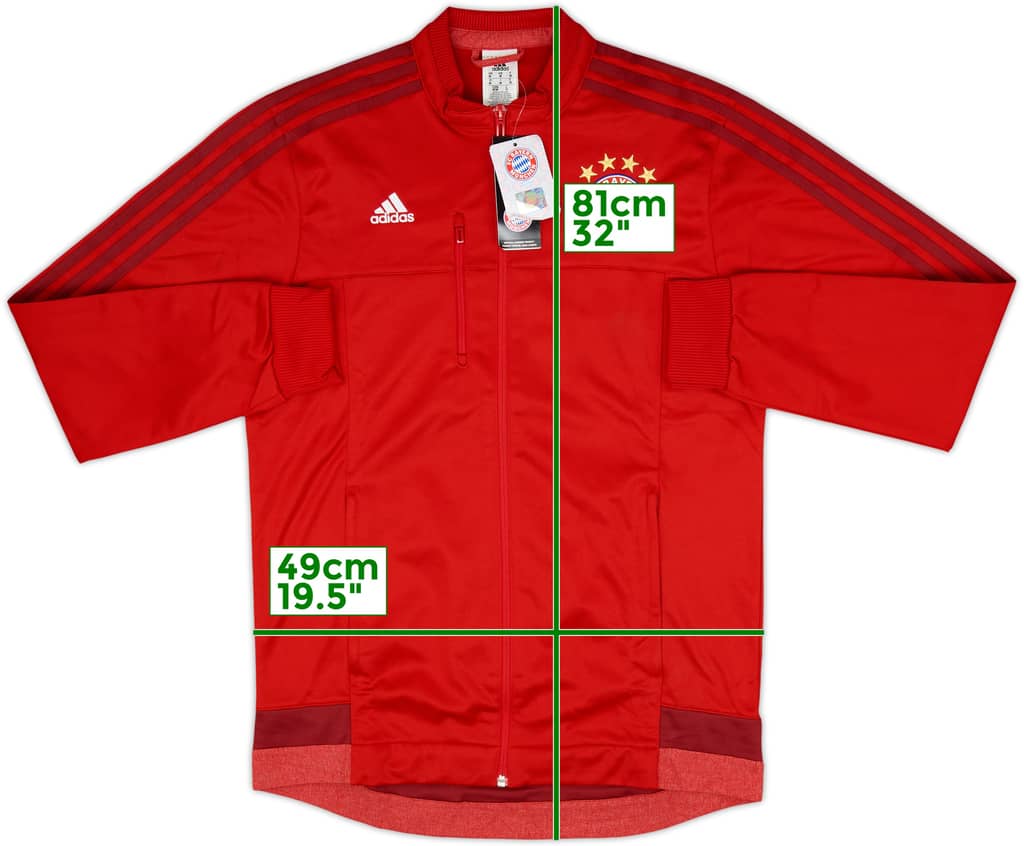 2015-16 Bayern Munich adidas Track Jacket (M)