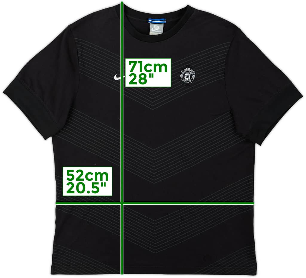 2009-10 Manchester United Nike Training Shirt - 7/10 - (L)