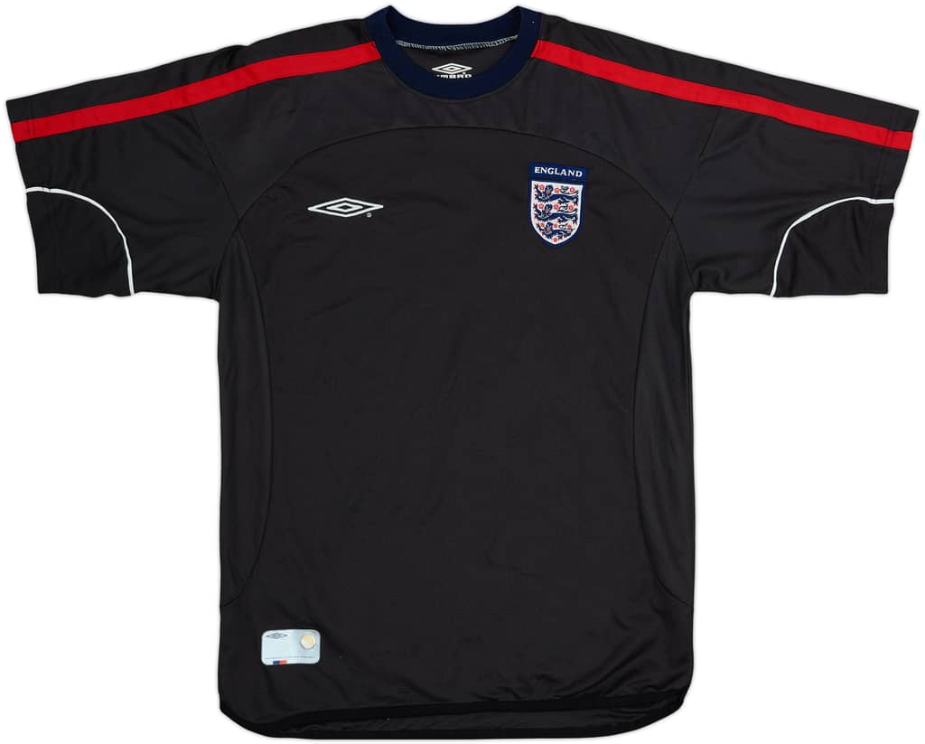 2002-04 England Umbro Training Shirt - 7/10 - (S)