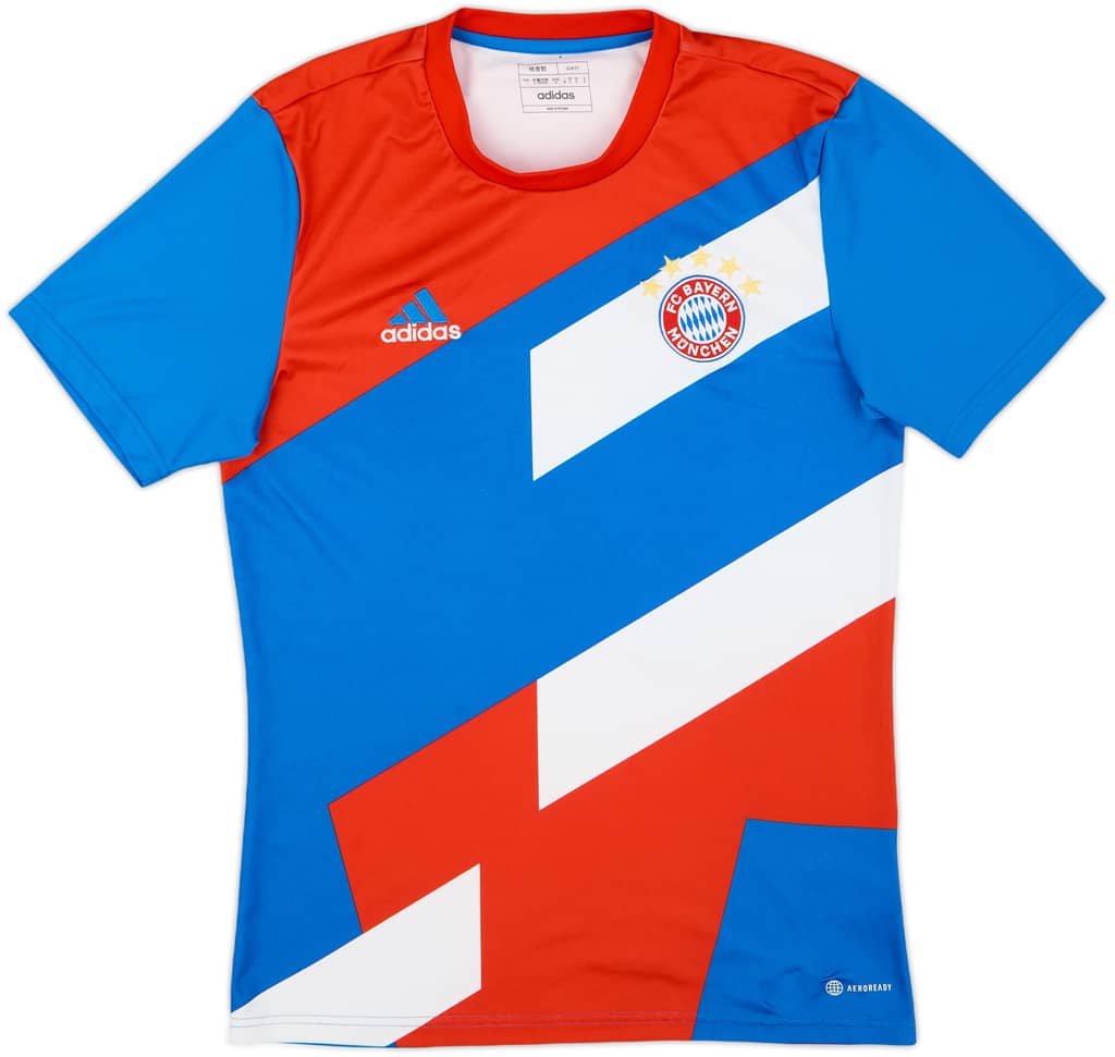 2022-23 Bayern Munich adidas Training Shirt - 7/10 - (S)