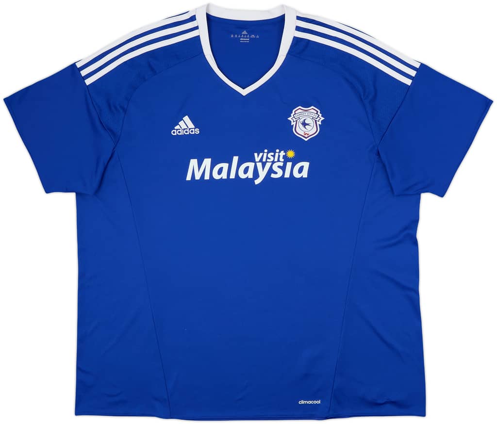 2016-17 Cardiff Home Shirt - 8/10 - (XXL)