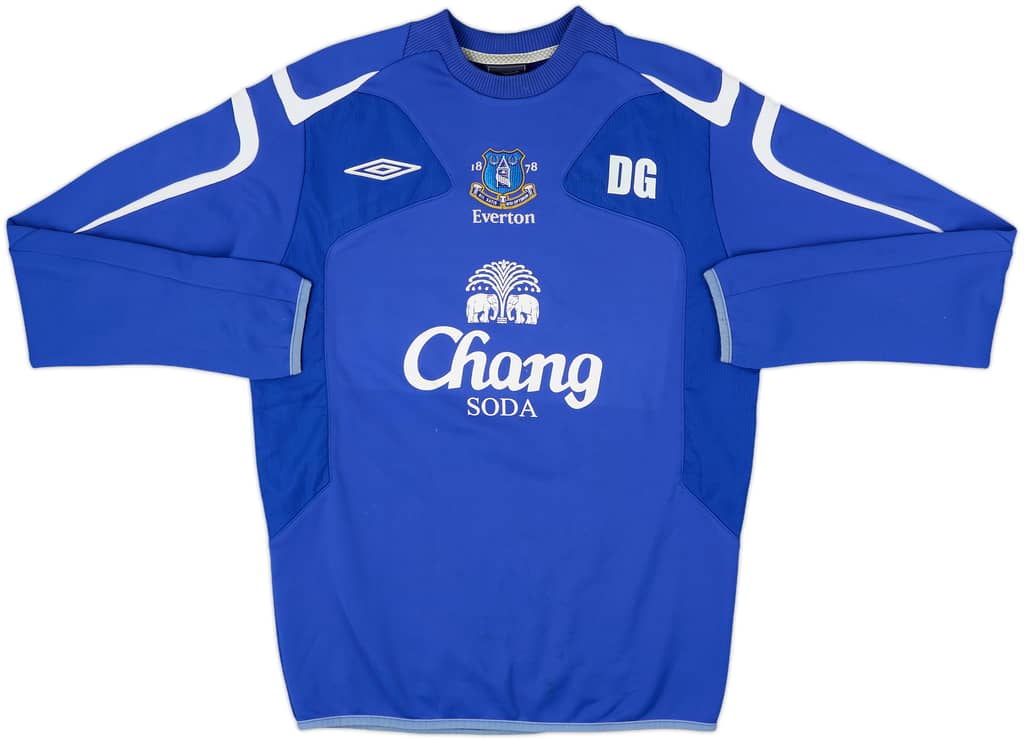 2008-09 Everton Staff Issue Umbro Sweat Top DG - 7/10 - (M)