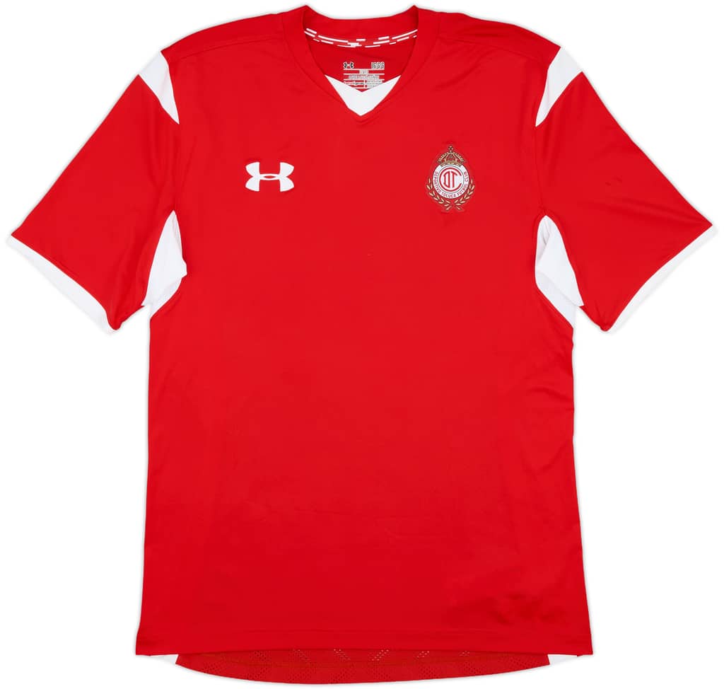 2014-15 Deportivo Toluca Under Armour Training Shirt - 9/10 - (L)