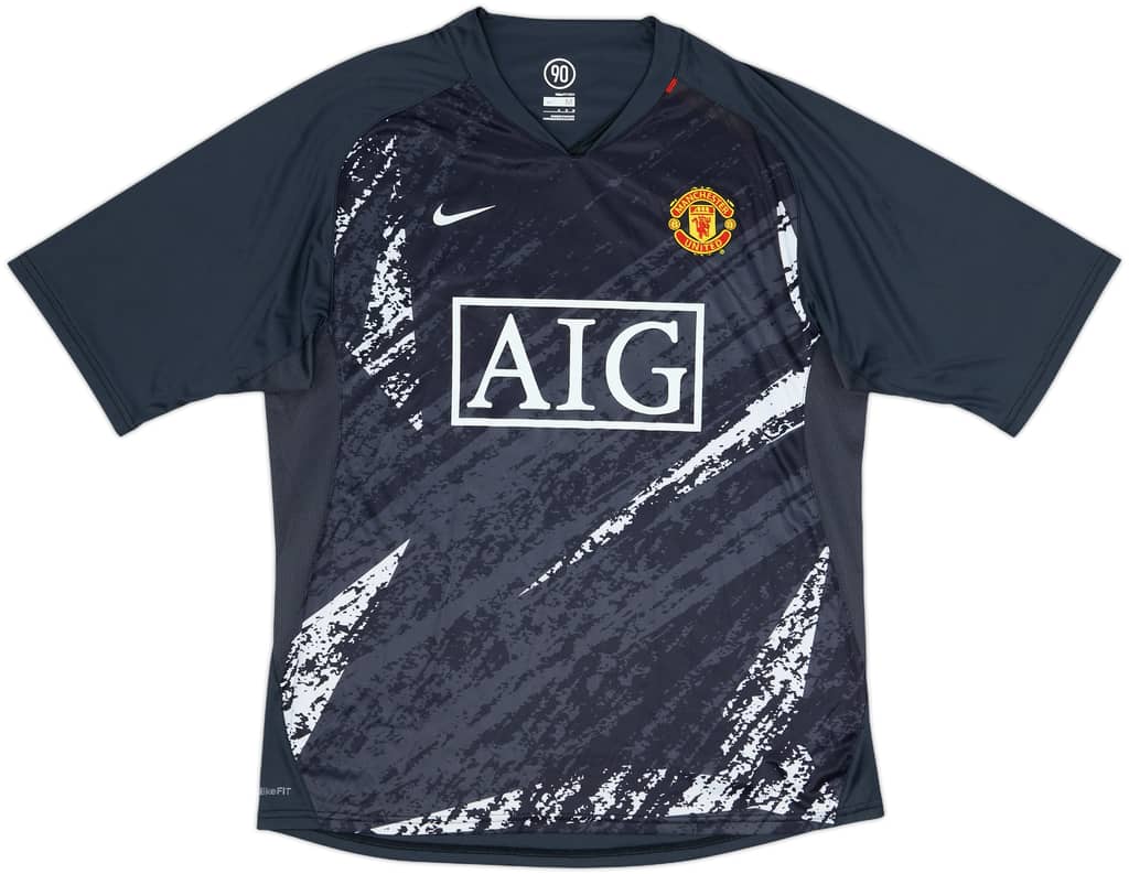 2007-08 Manchester United Nike Training Shirt - 10/10 - (M)