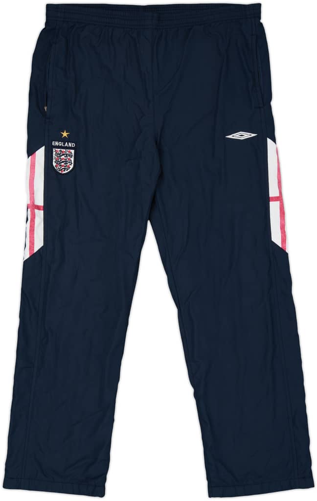 2004-06 England Umbro Track Pants/Bottoms - 5/10 - (L)