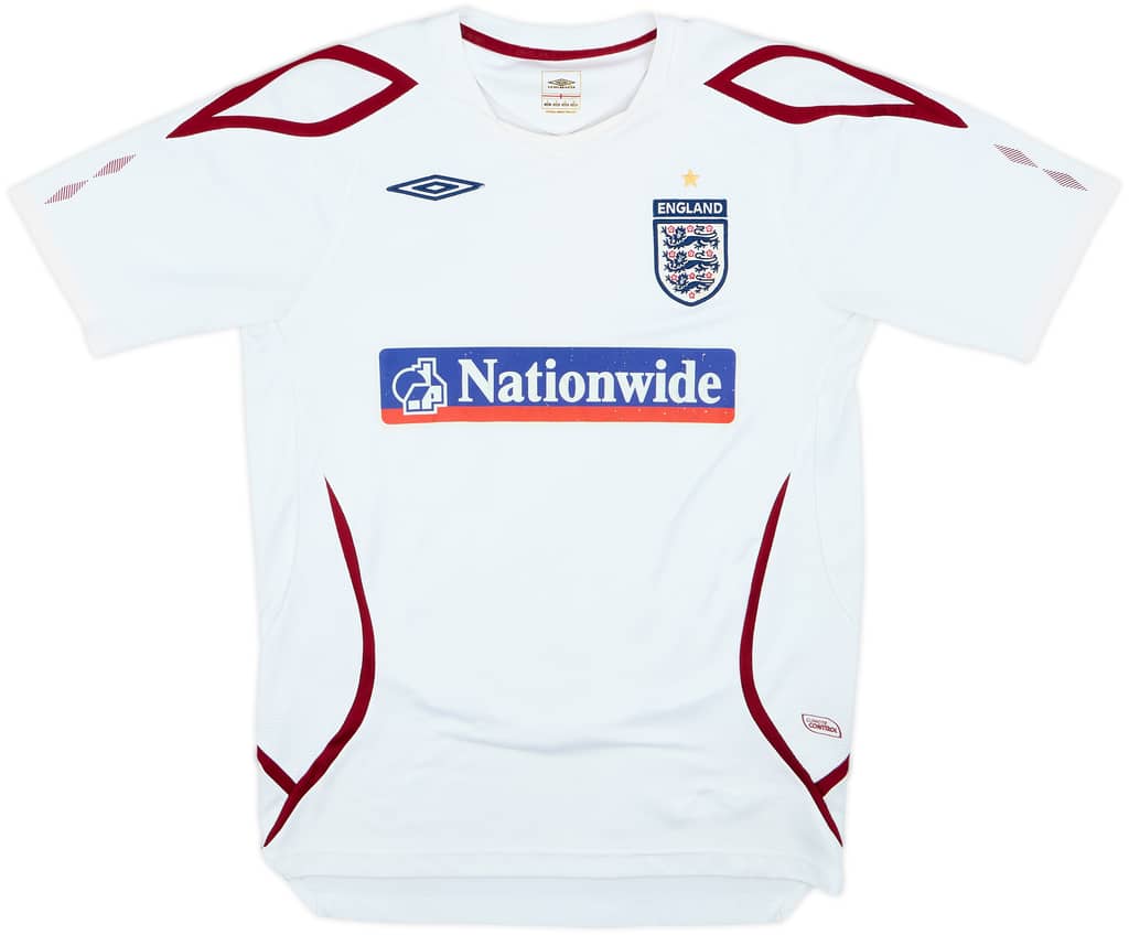 2007-08 England Umbro Training Shirt - 5/10 - (S)