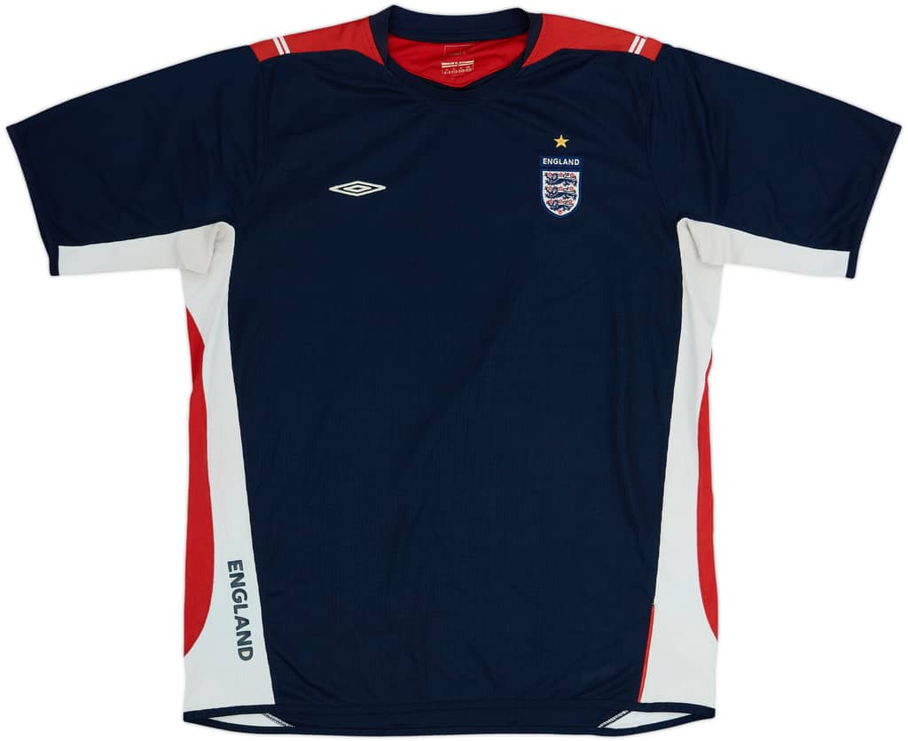 2004-06 Inglaterra Umbro Camiseta de Entrenamiento - 7/10 - (XL)
