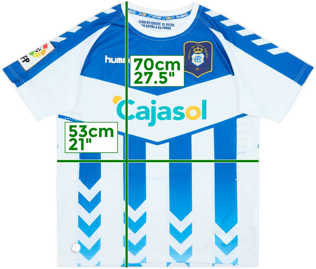 2012-13 Recreativo Huelva Home Shirt - 6/10 - (M)