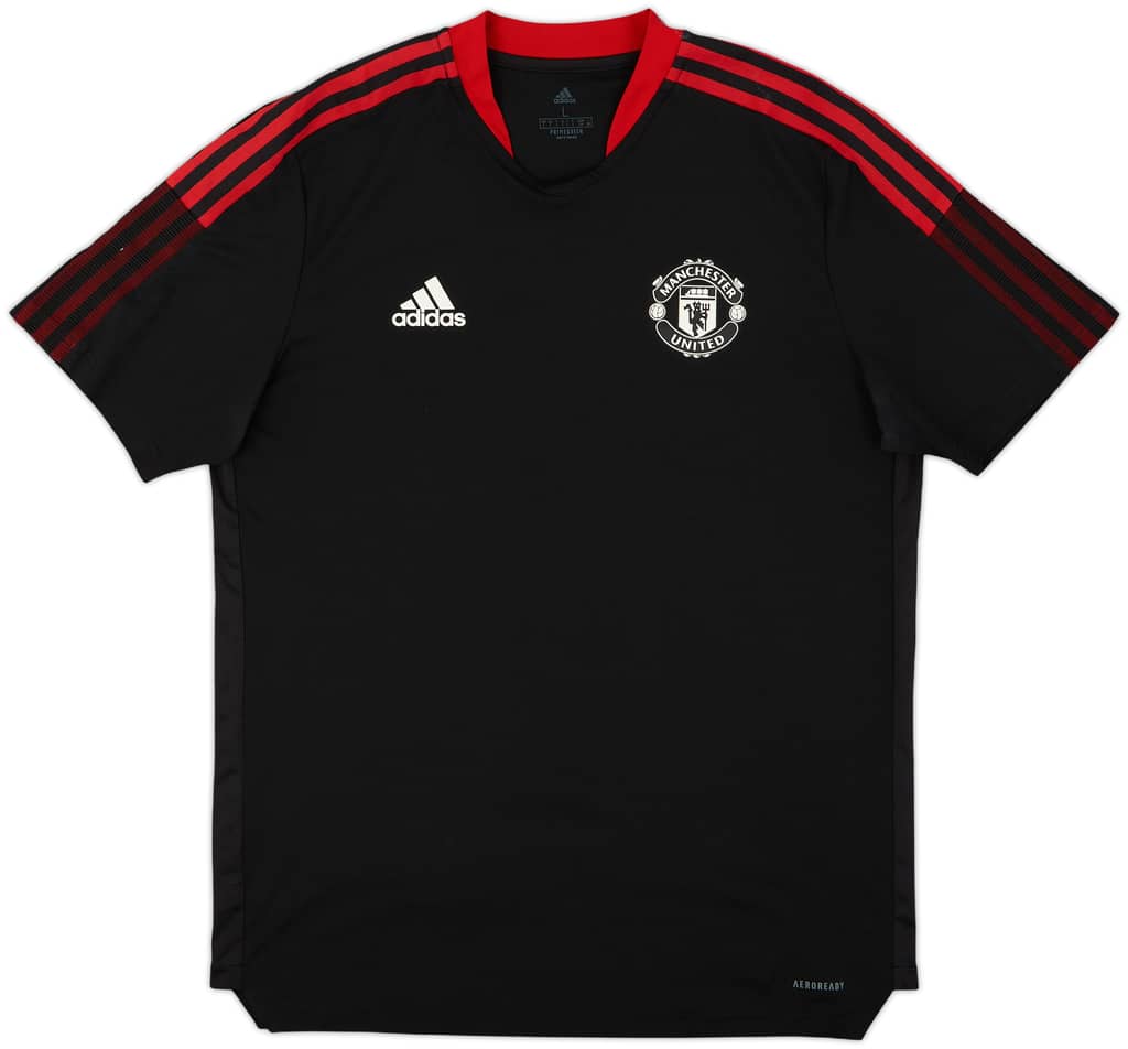 2021-22 Manchester United adidas Training Shirt - 6/10 - (L)