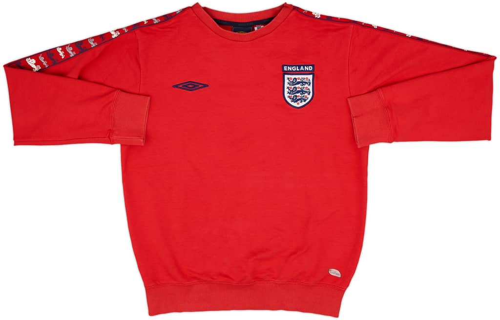 2006-08 England Umbro Sweat Top - 8/10 - (L)