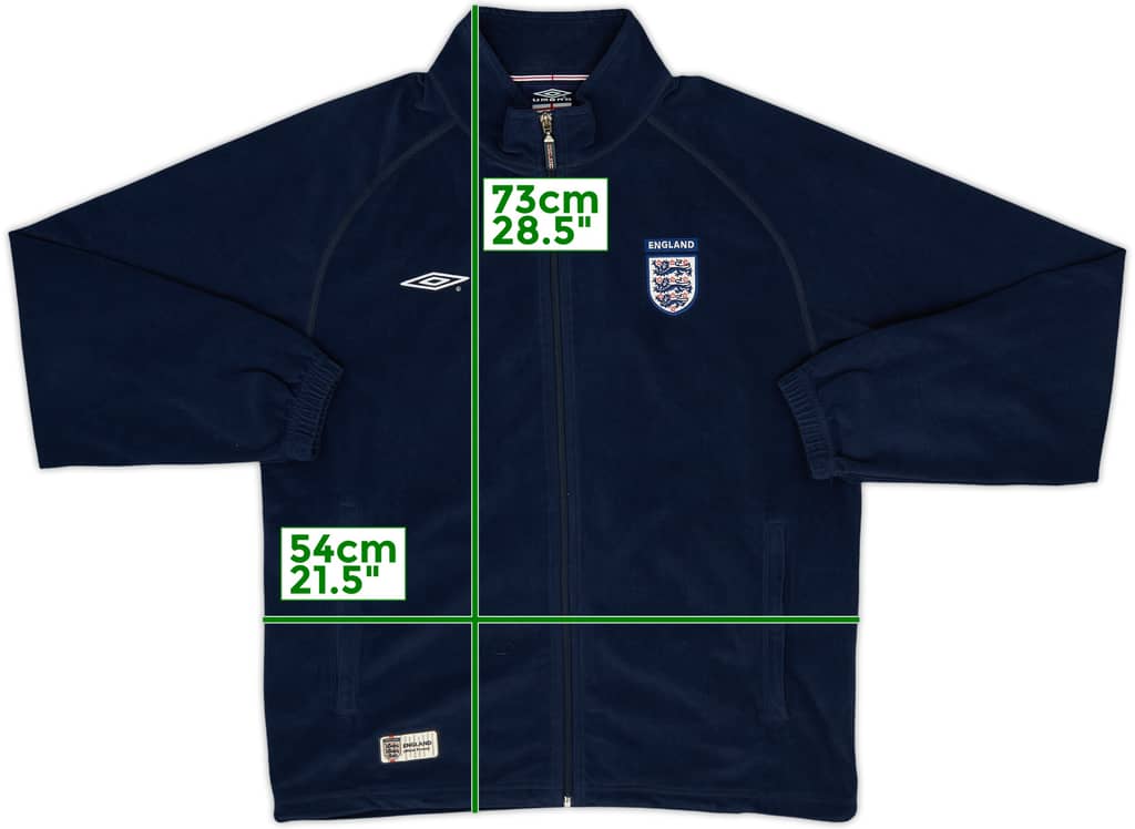 2002-04 England Umbro Track Jacket - 8/10 - (L)