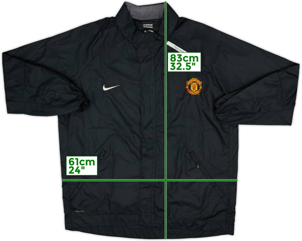 2007-08 Manchester United Nike Rain Jacket - 6/10 - (L)
