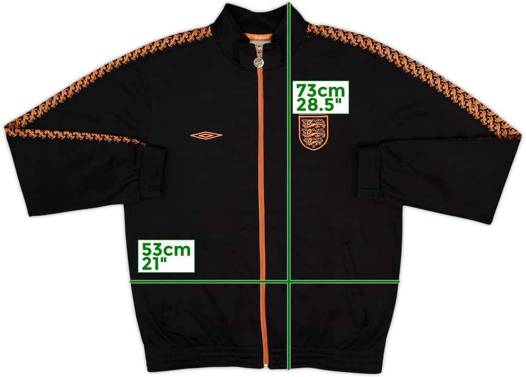 2004-06 England Umbro Track Jacket - 9/10 - (L)