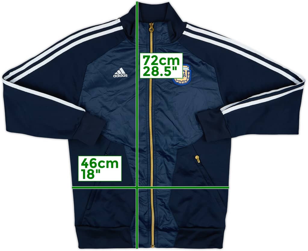 2010-11 Argentina adidas Track Jacket - 8/10 - (M)