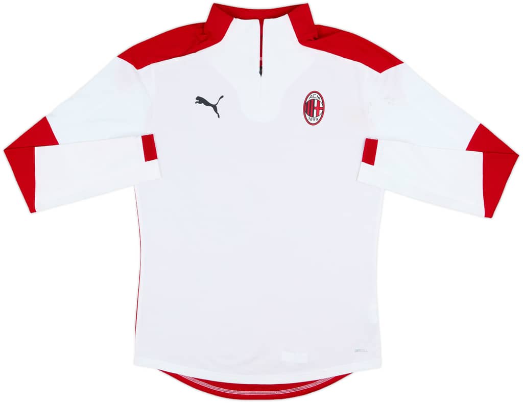 2019-20 AC Milan Puma 1/4 Zip Training Top - 5/10 - (M)