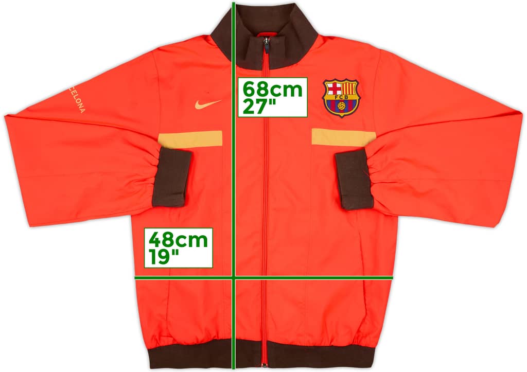 2009-10 Barcelona Nike Track Jacket - 8/10 - (S)