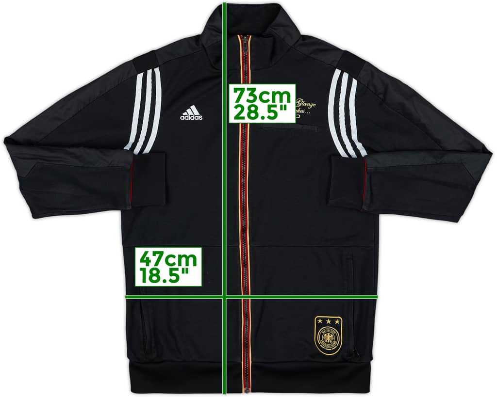 2010-12 Germany adidas Track Jacket - 8/10 - (M)