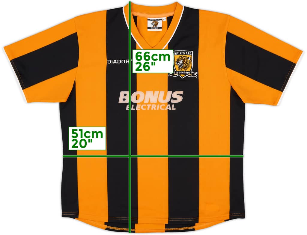 2004-05 Hull City Home Shirt - 7/10 - (Women's L)