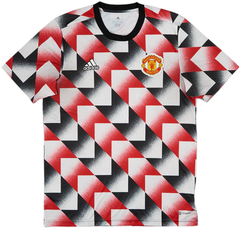 2022-23 Manchester United adidas Training Shirt - 6/10 - (L)