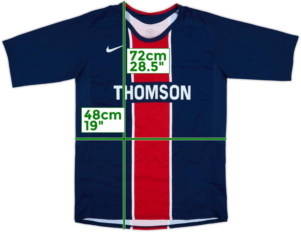 2005-06 Paris Saint-Germain Home Shirt - 8/10 - (XL.Boys)