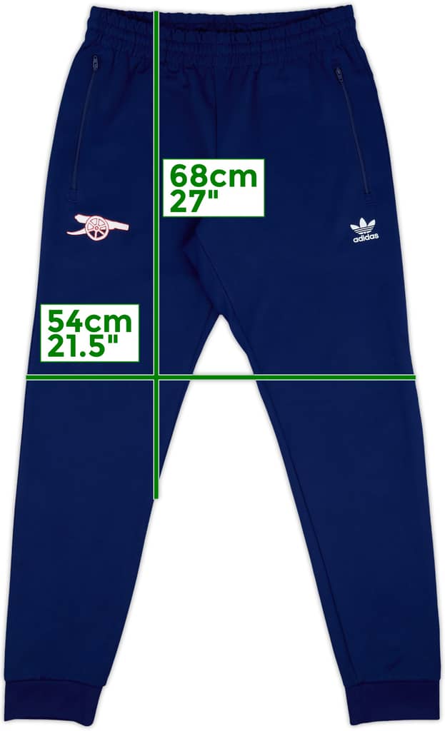 2022-23 Arsenal adidas Originals Track Pants/Bottoms - 10/10 - (M)