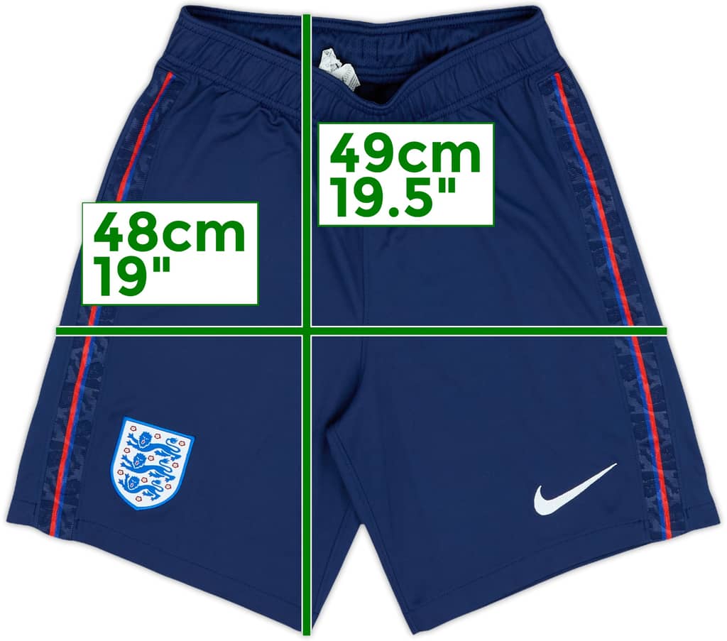 2020-21 England Home Shorts - 10/10 - (S)