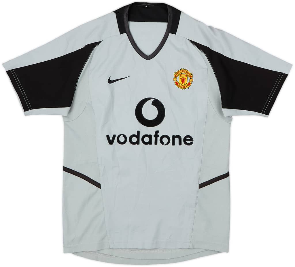 2002-04 Manchester United GK Shirt - 7/10 - (M.Boys)