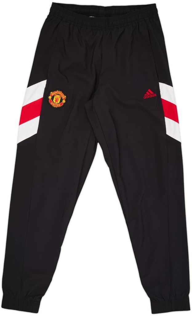 2022-23 Manchester United adidas Track Pants/Bottoms - 8/10 - (L)