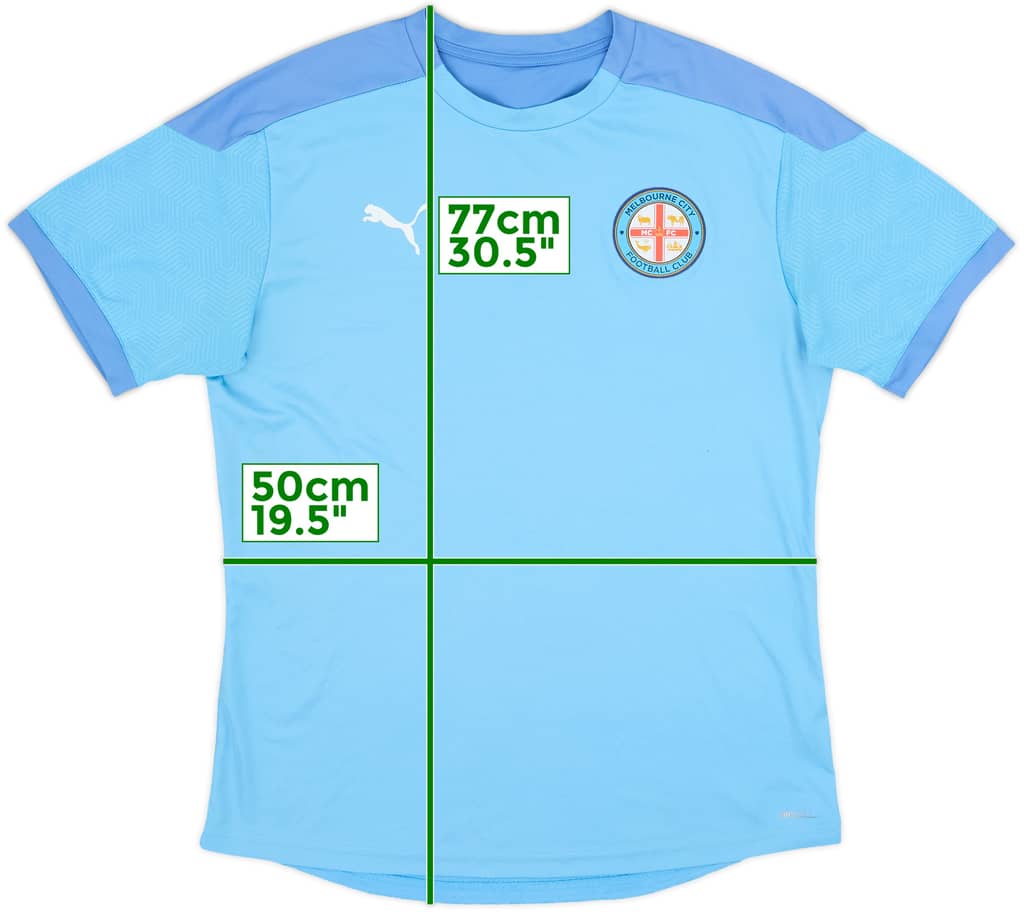 2021-22 Melbourne City Training Shirt - 8/10 - (L)