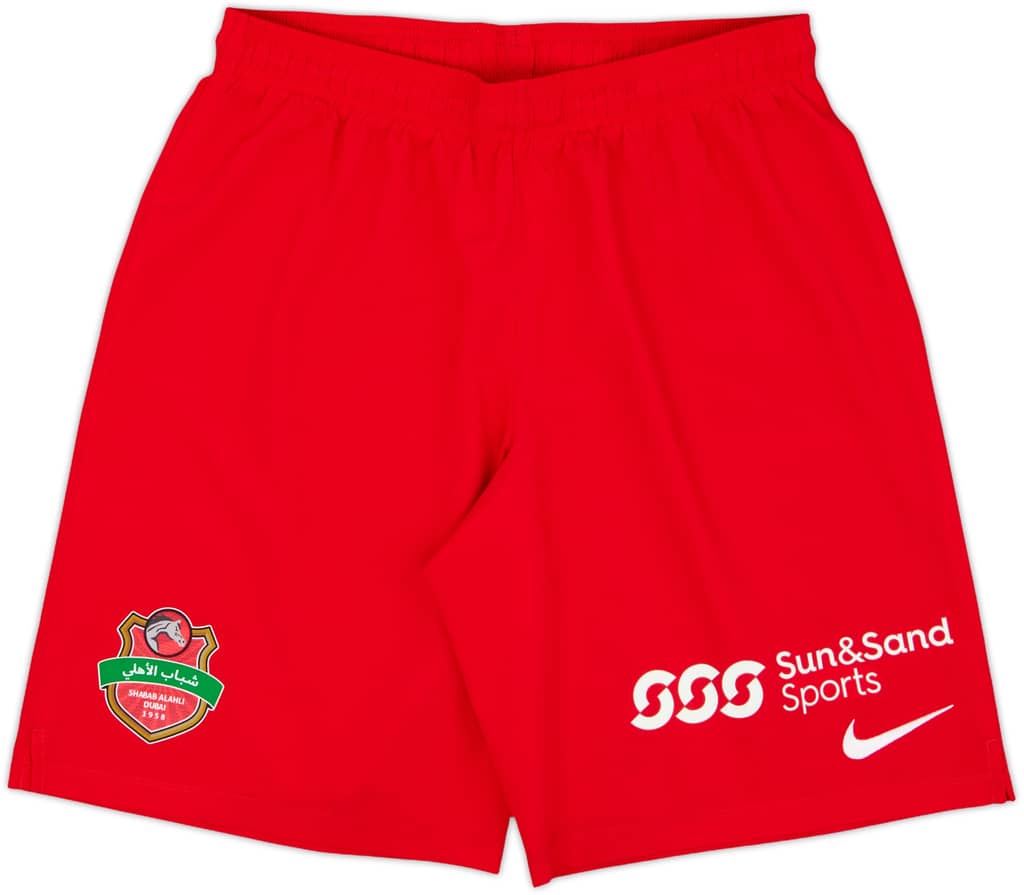 2017-18 Shabab Al-Ahli Home Shorts - 7/10 - (L)