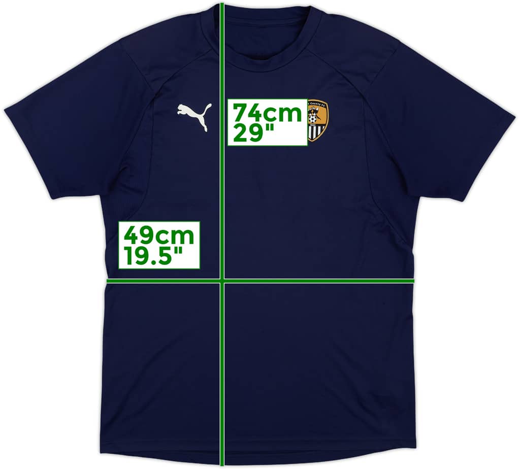 2020-21 Notts County Puma Training Shirt - 8/10 - (M)