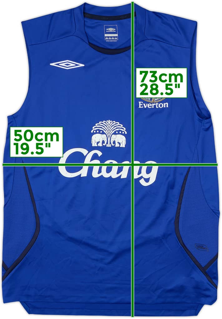 2008-09 Everton Umbro Training Vest - 6/10 - (M)