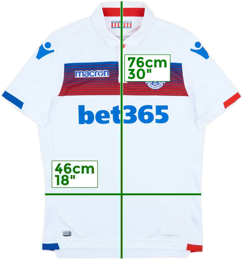 2017-18 Stoke City Third Shirt - 8/10 - (S)