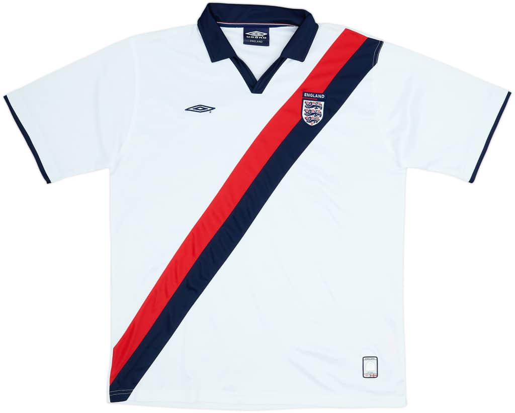 2002-04 England Umbro Training Shirt - 8/10 - (XL)