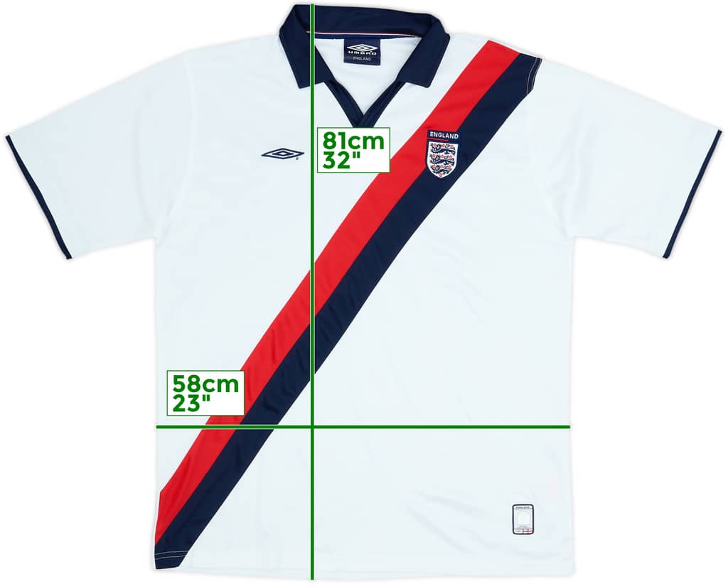 2002-04 England Umbro Training Shirt - 8/10 - (XL)