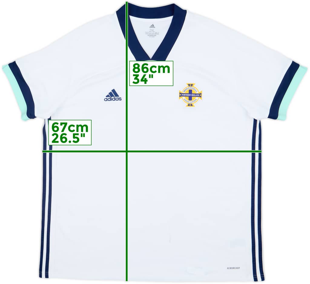 2020-21 Northern Ireland Away Shirt - 5/10 - (XXL)
