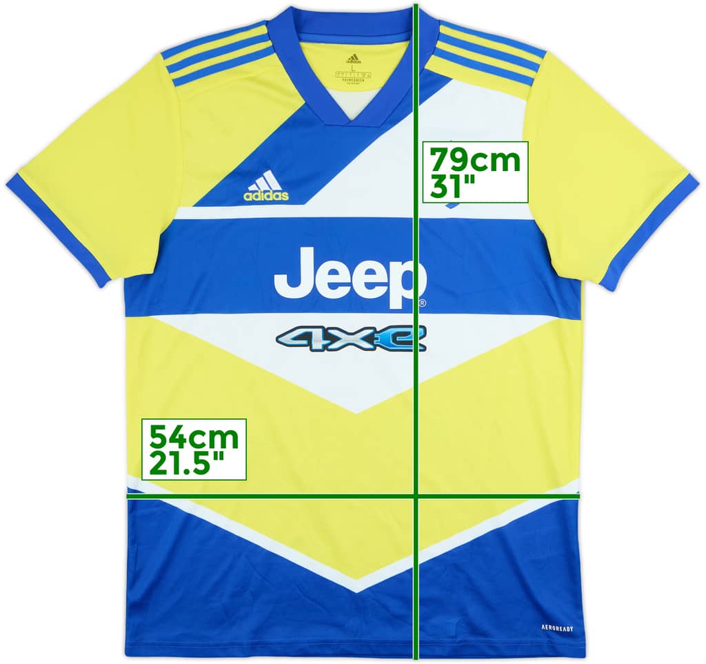 2021-22 Juventus Third Shirt - 7/10 - (L)