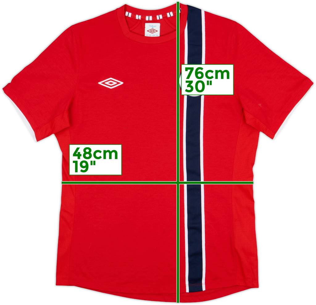 2012-13 Norway Home Shirt - 9/10 - (M)