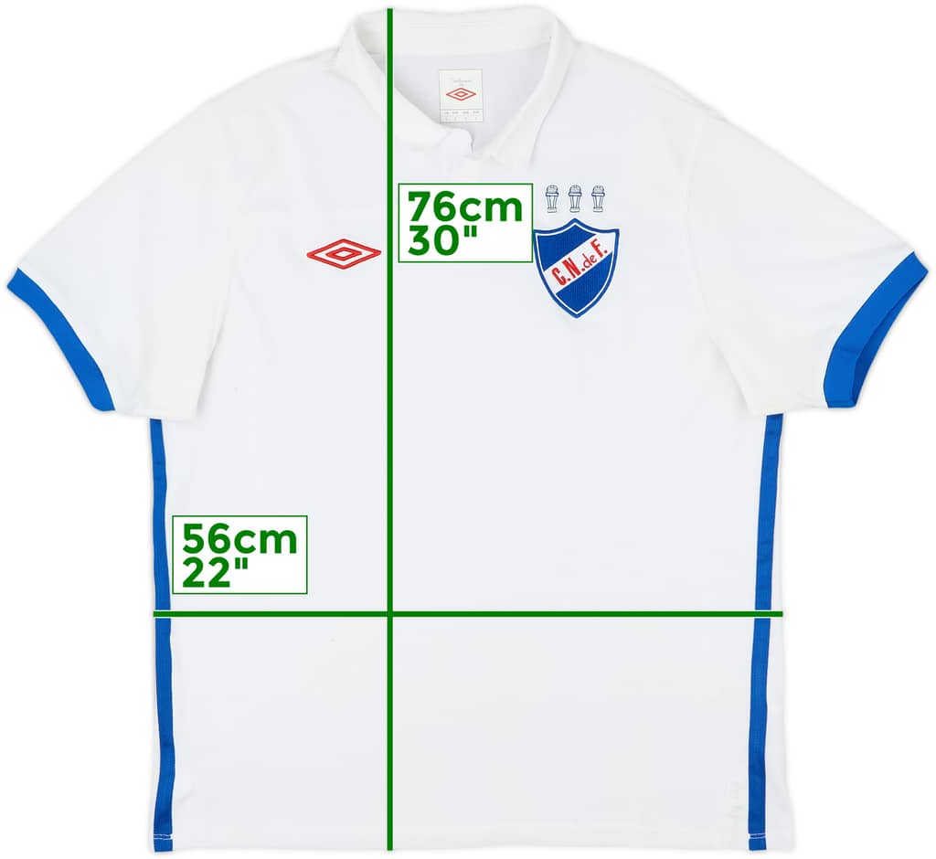 2011 Club Nacional Home Shirt - 9/10 - (L)