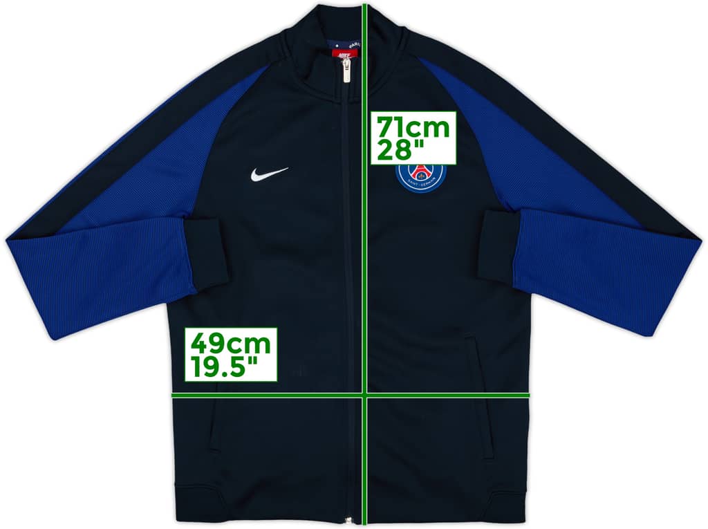 2016-17 Paris Saint-Germain Nike Track Jacket - 8/10 - (M)