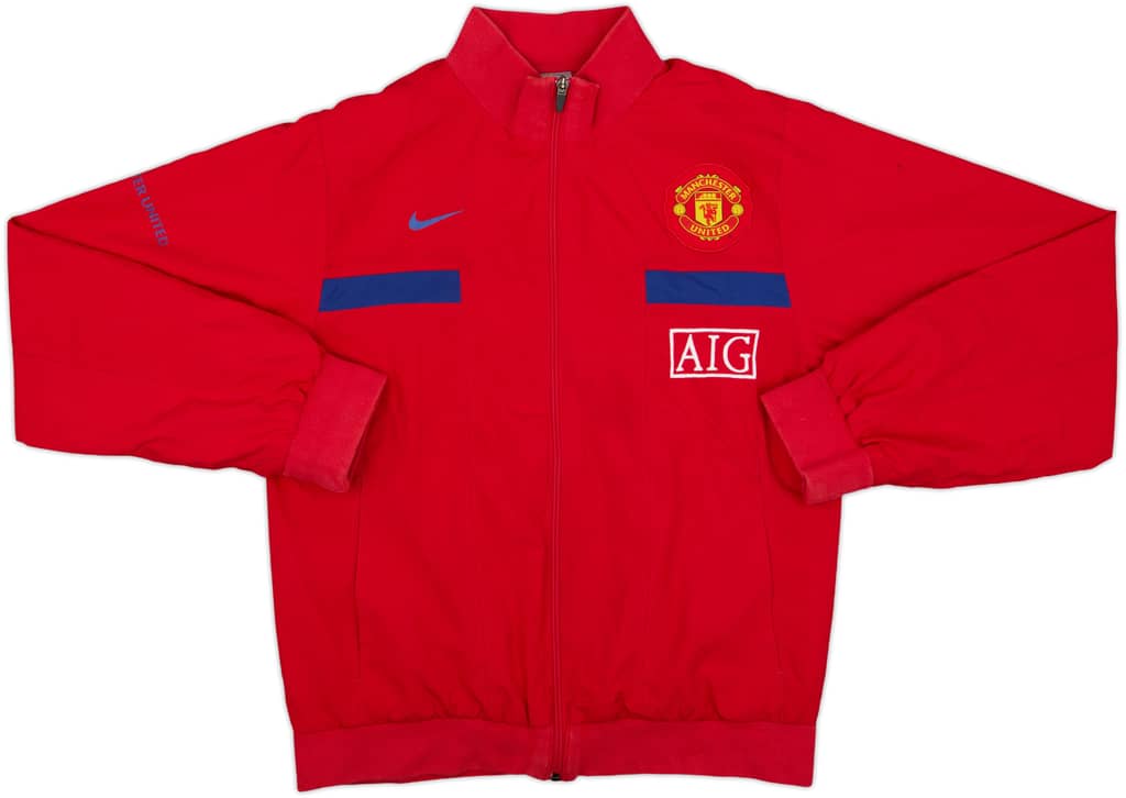 2009-10 Manchester United Nike Track Jacket - 8/10 - (S)