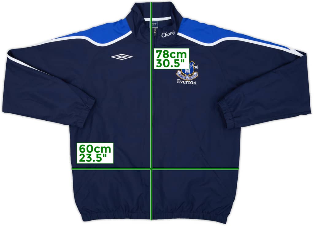 2008-09 Everton Umbro Track Jacket - 8/10 - (XL)