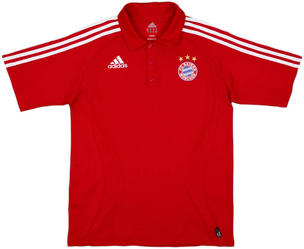 2006-07 Bayern Munich adidas Polo Shirt - 9/10 - (S)