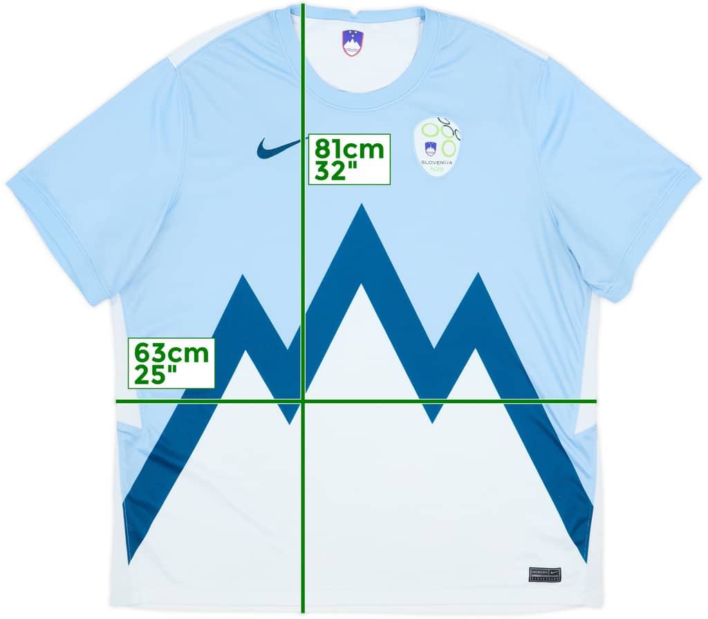 2020-21 Slovenia Home Shirt - 6/10 - (XXL)