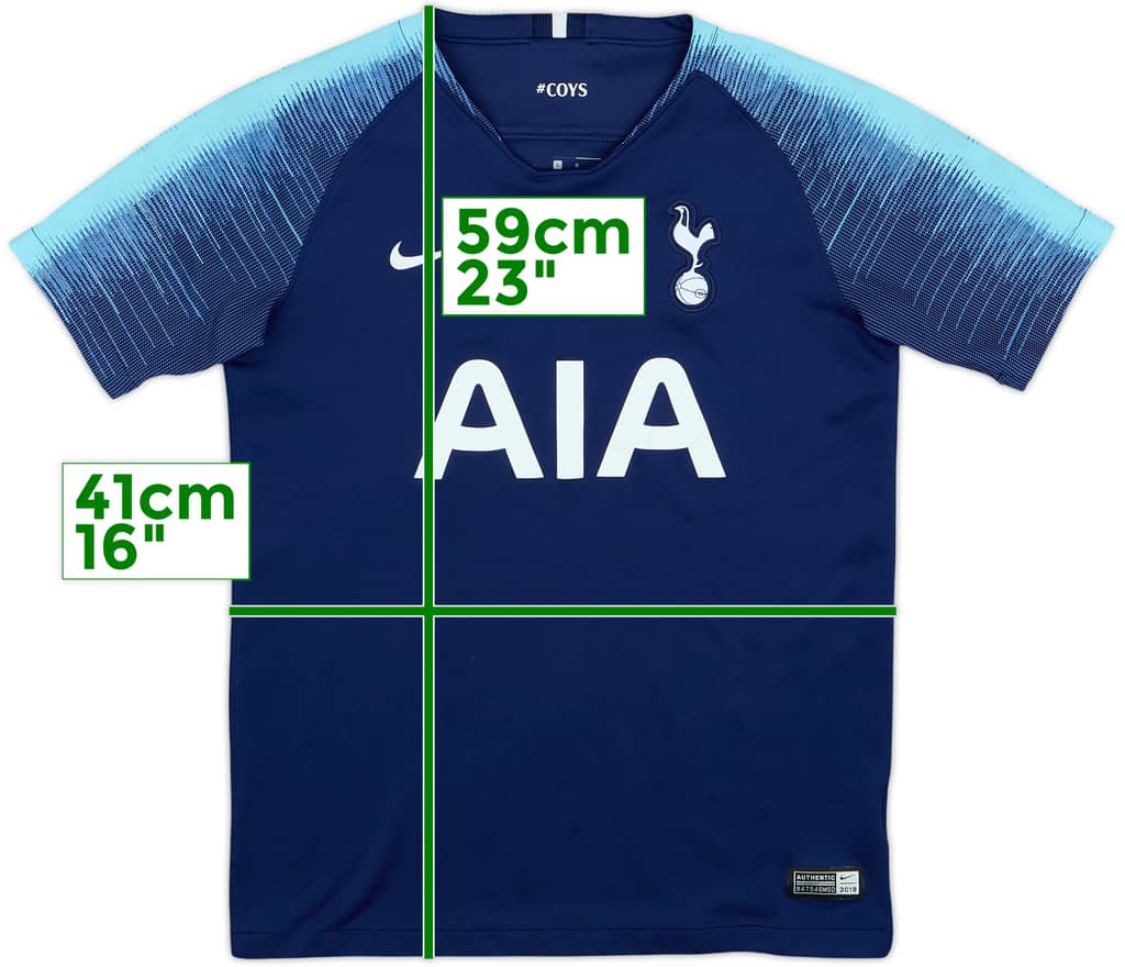 2018-19 Tottenham Away Shirt - 6/10 - (L.Boys)