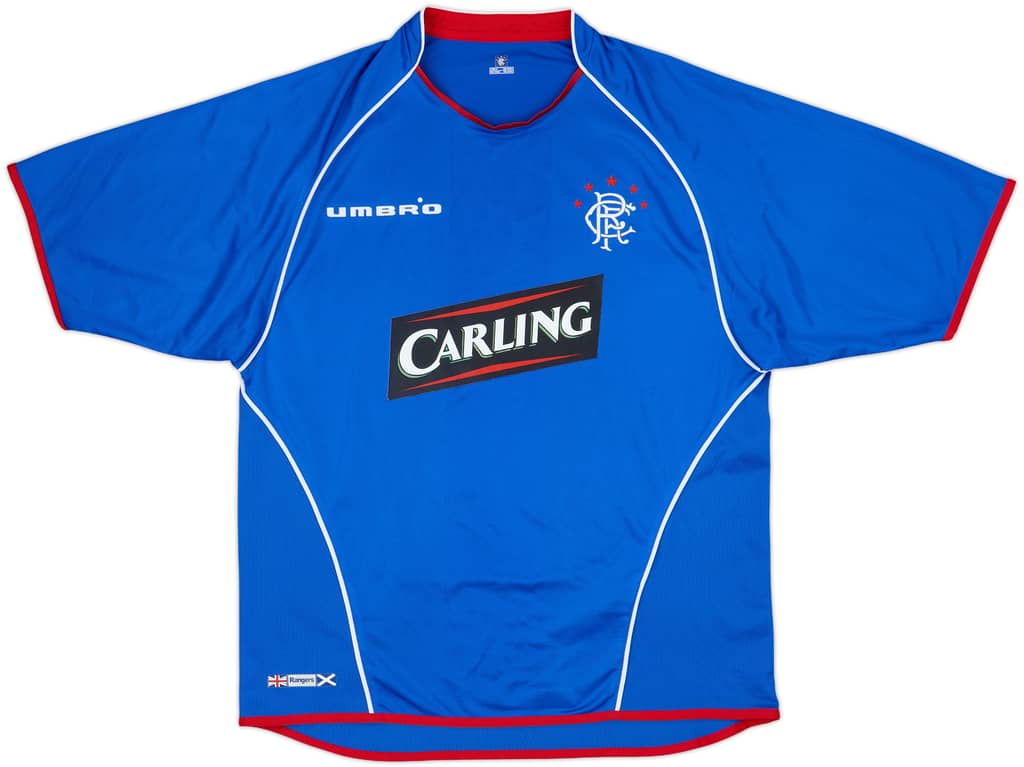 2005-06 Rangers Home Shirt - 6/10 - (L)