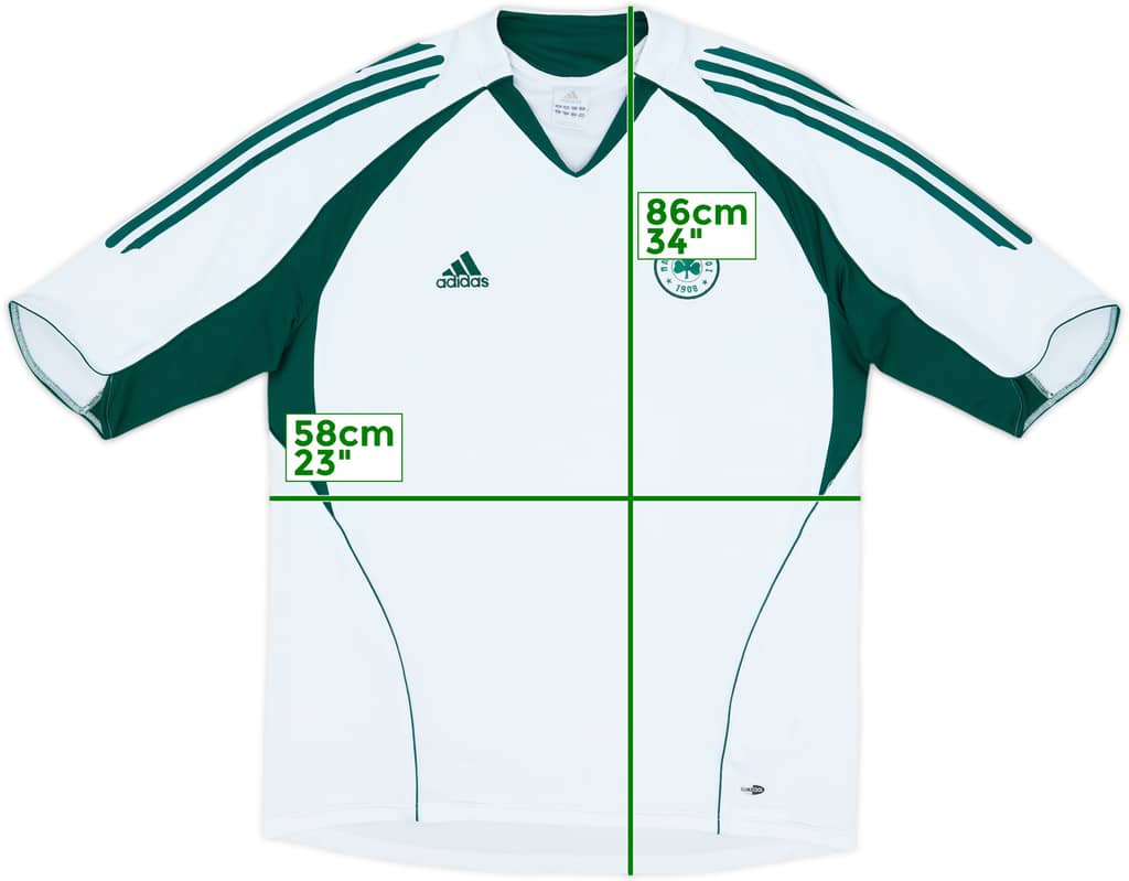 2005-06 Panathinaikos Away Shirt - 6/10 - (XL)