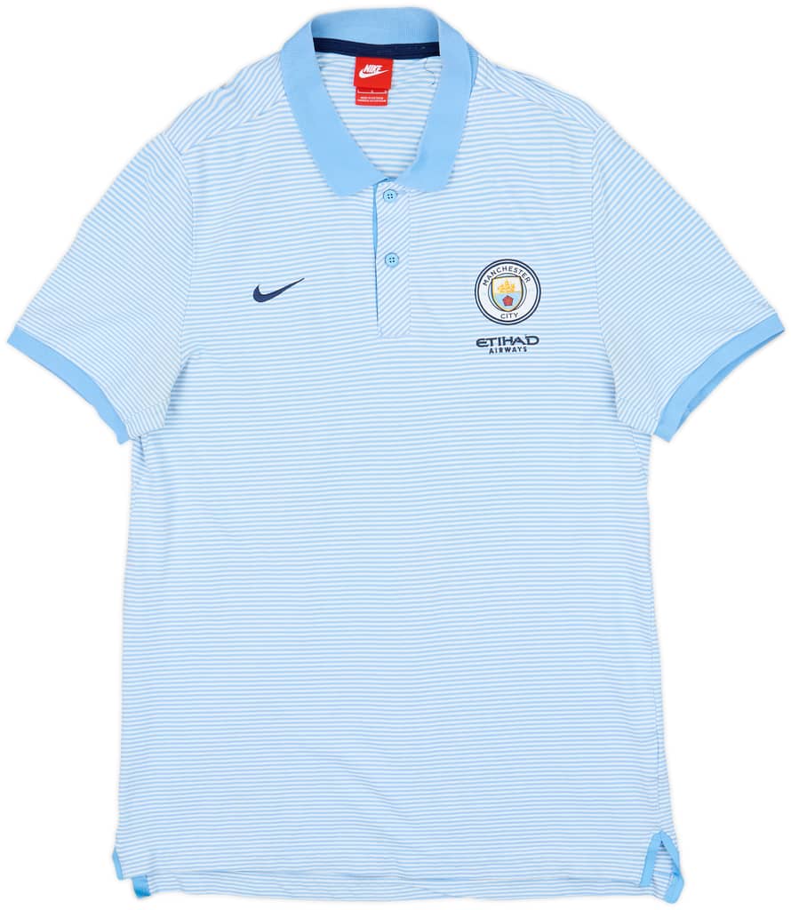 2016-17 Manchester City Nike Polo Shirt - 9/10 - (L)
