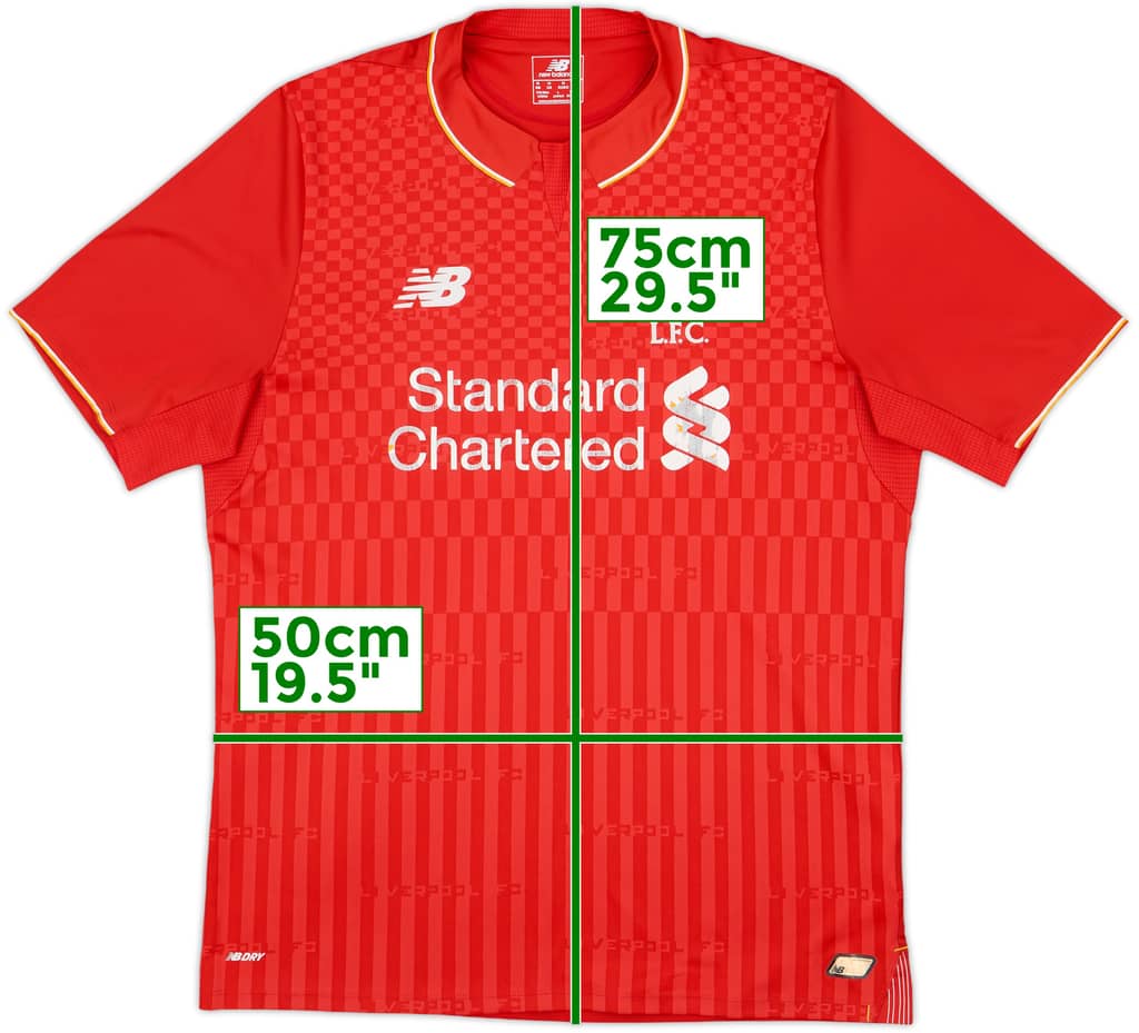 2015-16 Liverpool Home Shirt - 5/10 - (M)
